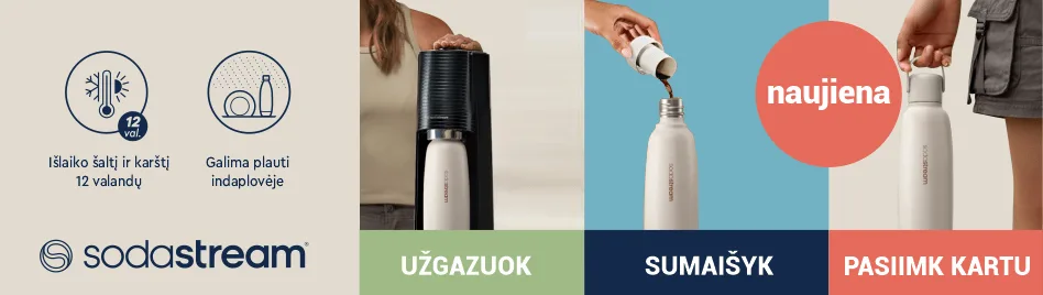 Sodastream naujiena Sodastream naujiena