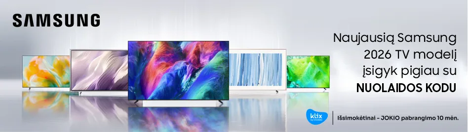 Samsung TV su nuolaidos kodu Samsung TV su nuolaidos kodu