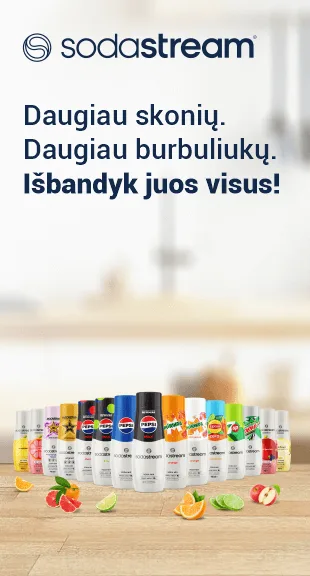 Sodastream įvairių skonių sirupai