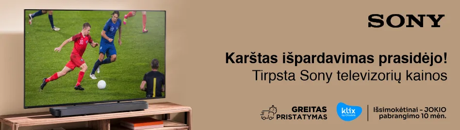 Karštas SONY televizorių išpardavimas Karštas SONY televizorių išpardavimas
