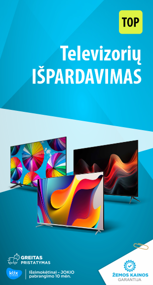 Televizorių išpardavimas