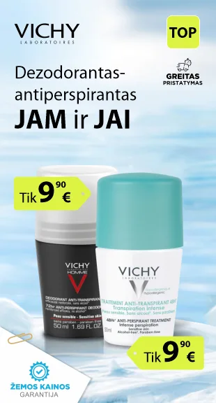 Vichy dezodorantai jam ir jai