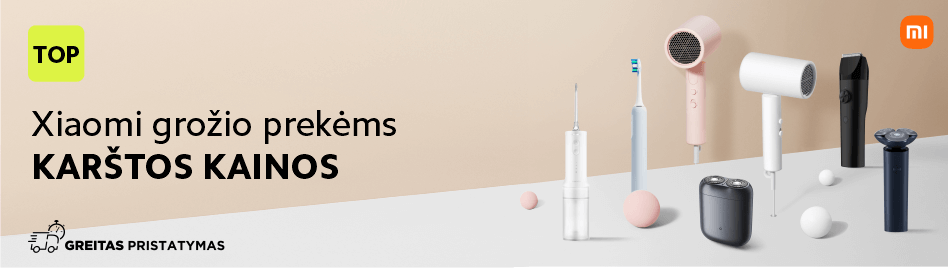 TOP Xiaomi grožio produktai