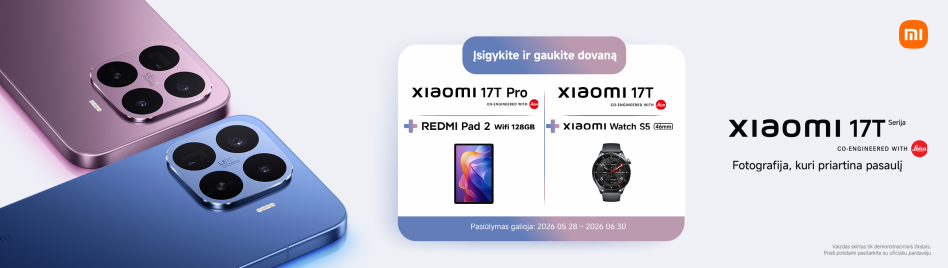 Xiaomi 17t serija su dovana