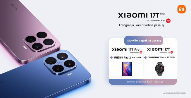 Xiaomi 17t serija su dovana