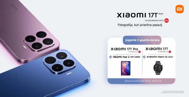 Xiaomi 17t serija su dovana