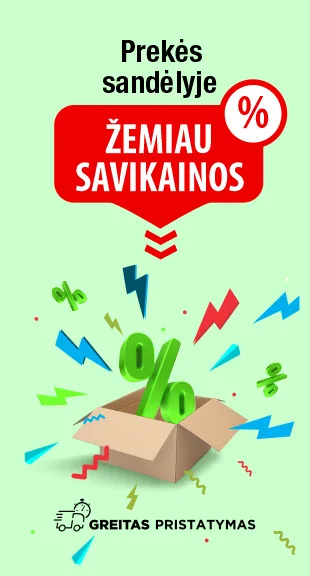 Prekės sandėlyje žemiau savikainos