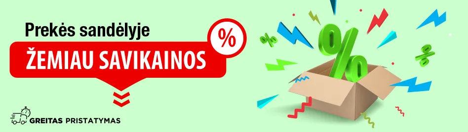 Prekės sandėlyje žemiau savikainos Prekės sandėlyje žemiau savikainos