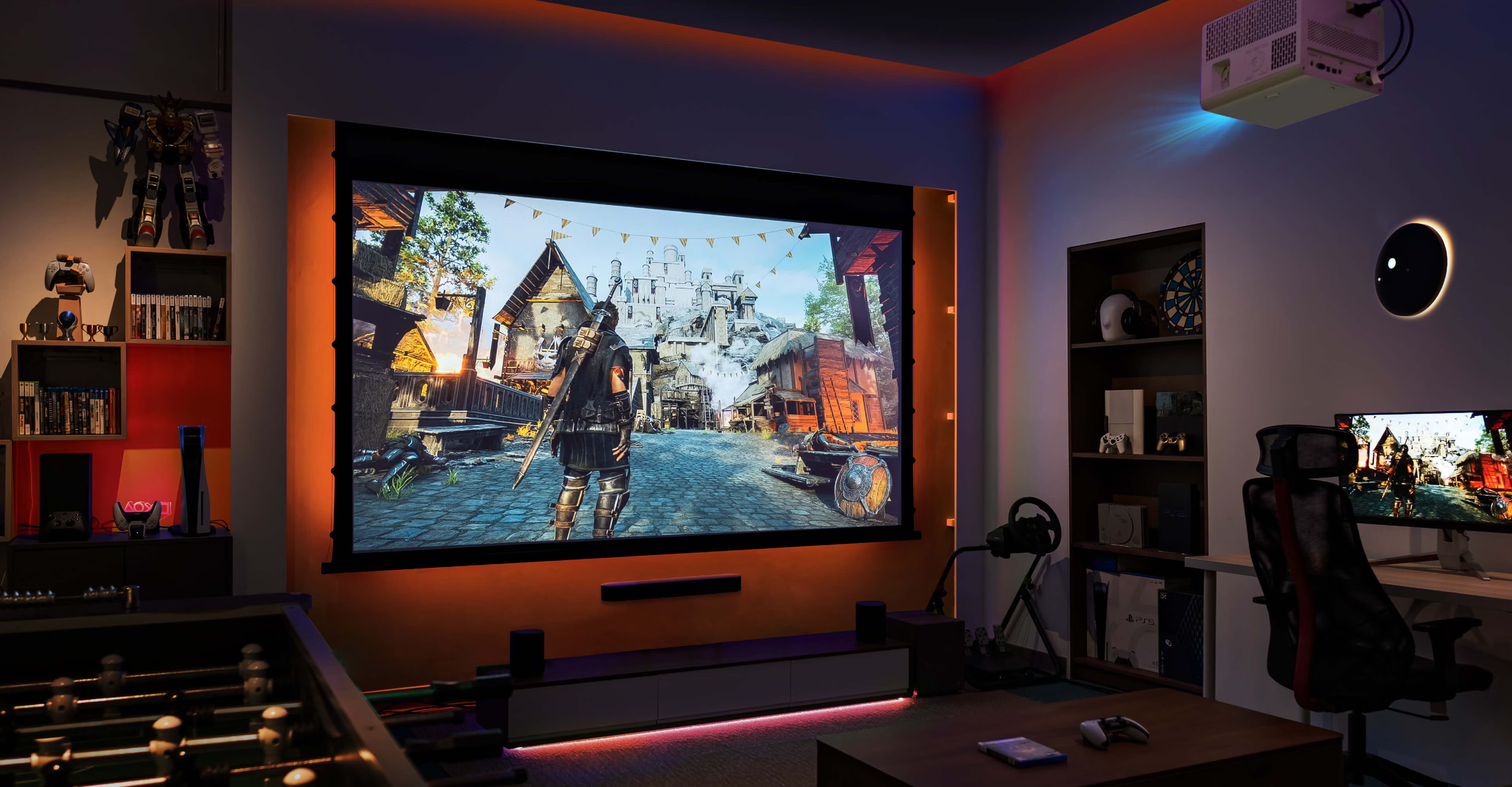 BenQ X3100i | 4K HDR 4LED konsolinių žaidimų projektorius aprašymas - Prekės nuotrauka