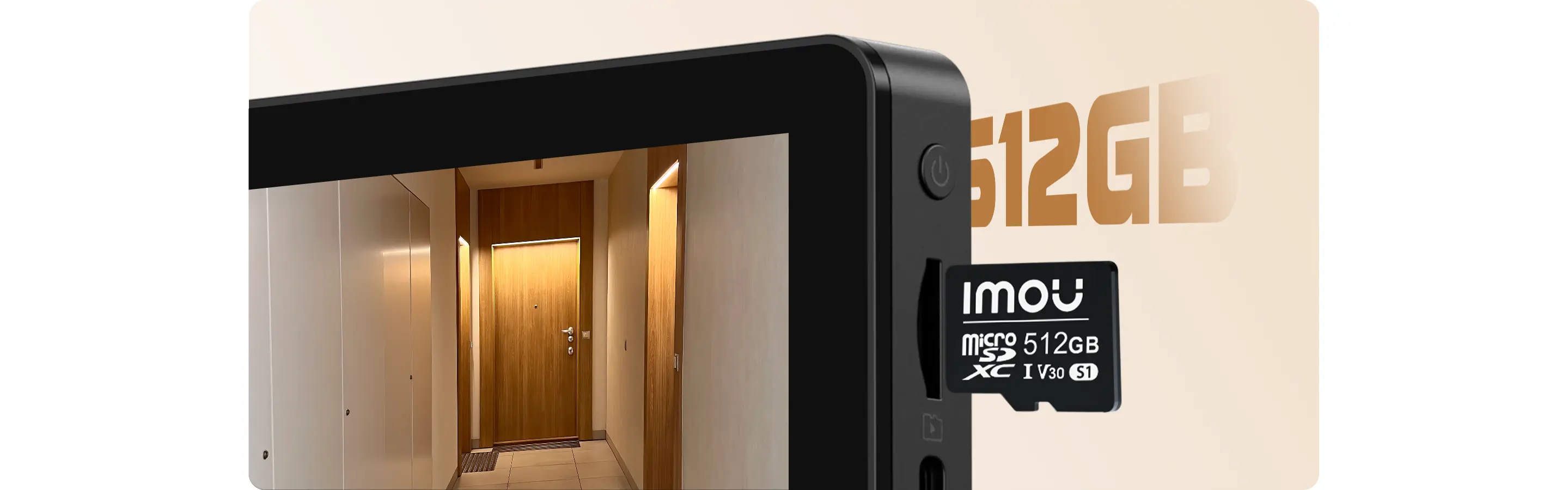Išmanioji durų kamera Imou VD1, 5 MP aprašymas - Prekės nuotrauka