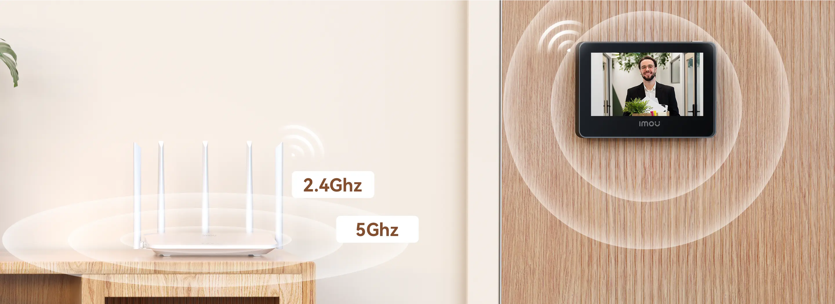 Išmanioji durų kamera Imou VD1, 5 MP aprašymas - Prekės nuotrauka