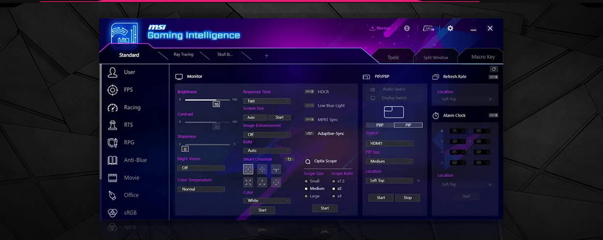 Monitorius MSI MPG 346CQRF X24 - 34