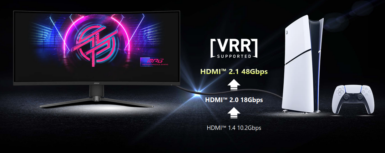 Monitorius MSI MPG 346CQRF X24 - 34