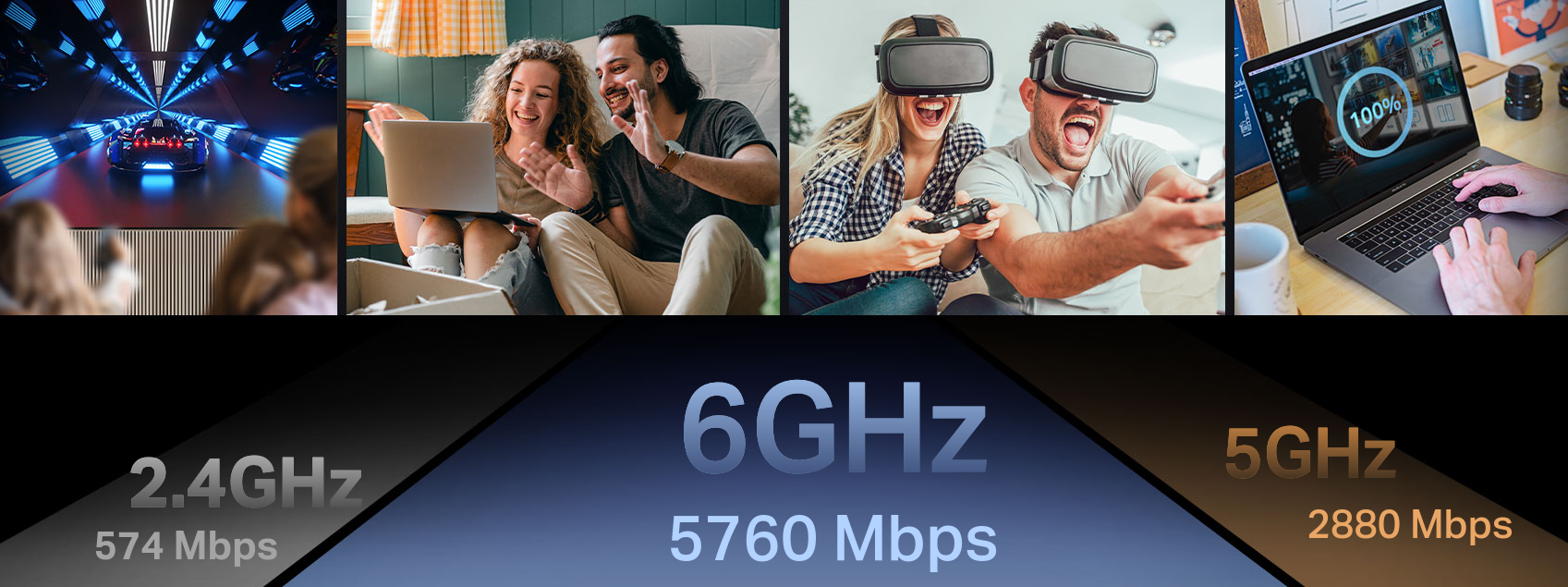 Maršrutizatorius TP-Link Archer BE550, trijų juostų, Wi-Fi 7 aprašymas - Prekės nuotrauka