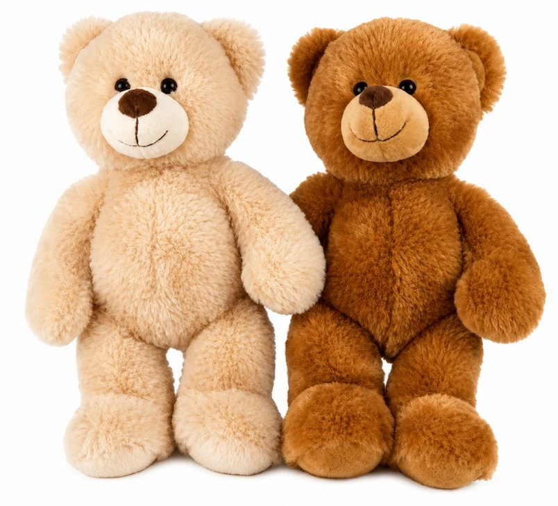 Molli Toys Pliušinis žaislas - meška, 33 cm aprašymas - Prekės nuotrauka