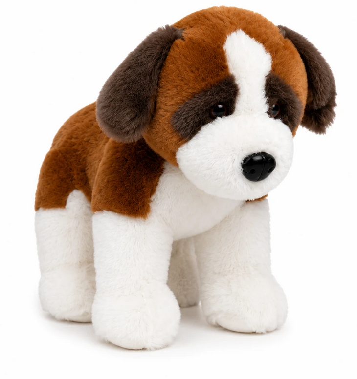 Molli Toys Pliušinis žaislas - senbernaras, 30 cm aprašymas - Prekės nuotrauka