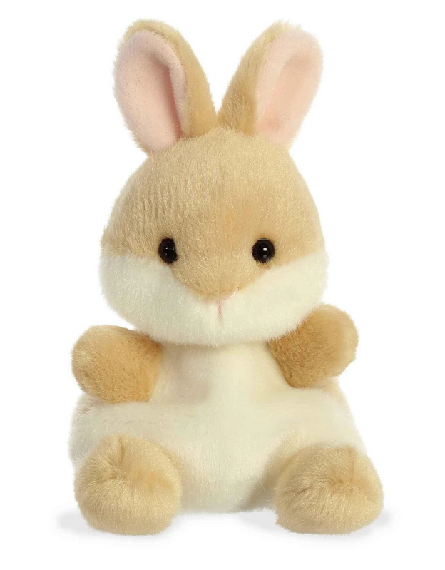 AURORA PALM PALS Pliušinis triušiukas, 12 cm aprašymas - Prekės nuotrauka