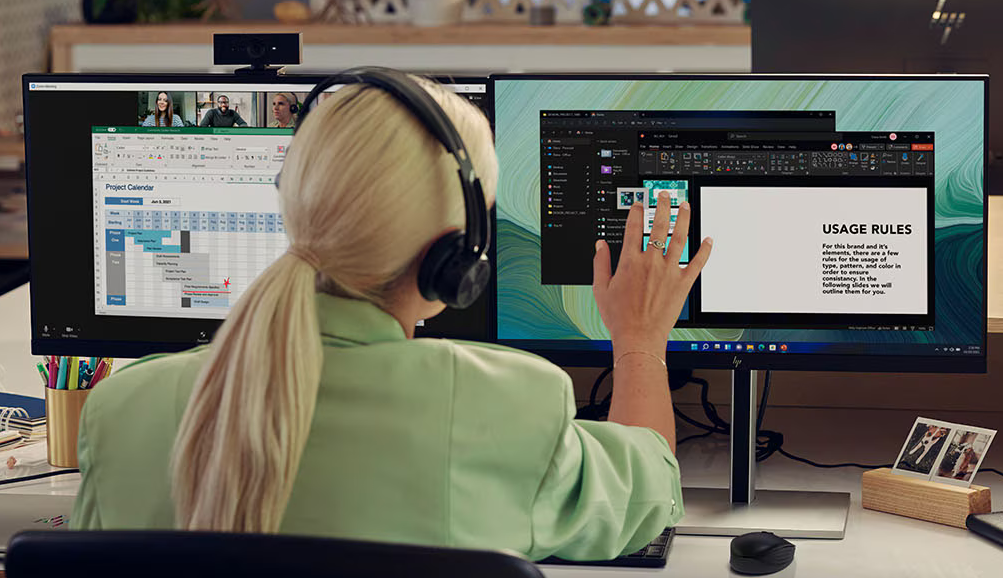 Monitorius HP E24t G5 FHD | 23.8
