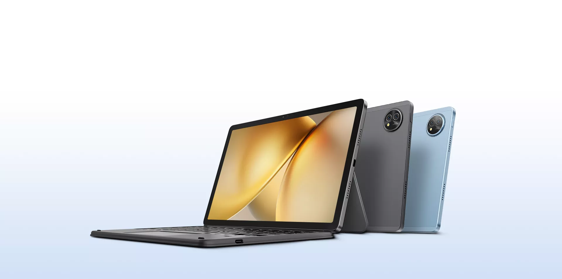 Planšetinis kompiuteris Blackview ZENO 10 8/128 GB, Mėlynas | Su klaviatūros dėklu ir pieštuku aprašymas - Prekės nuotrauka