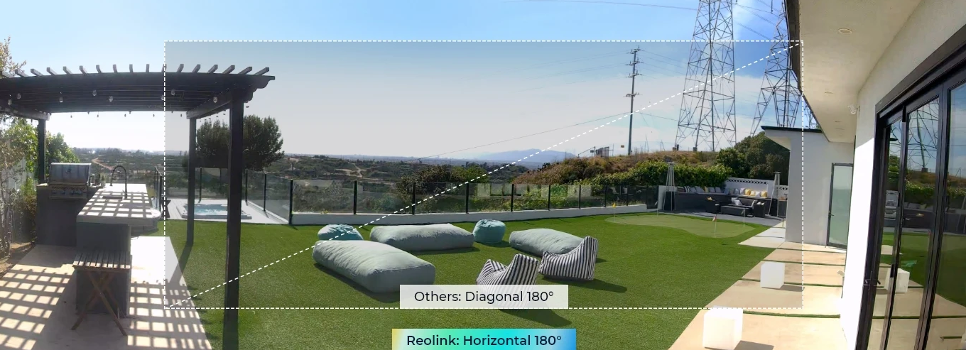 Lauko stebėjimo kamera Reolink Argus 4 Pro | 4K 180° aprašymas - Prekės nuotrauka