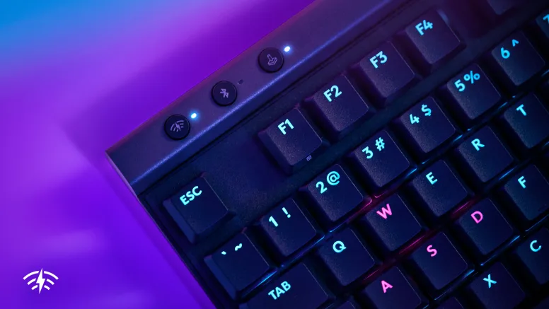 Belaidė klaviatūra Logitech G515 LIGHTSPEED TKL, Baltos spalvos, Išdėstymas: Šiaurės šalių aprašymas - Prekės nuotrauka