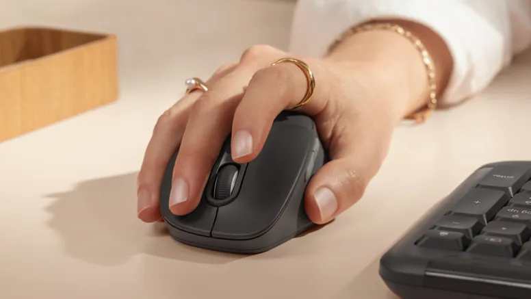 Belaidė kompiuterio pelė Logitech Signature Comfort Plus M850L, Bluetooth, Juoda aprašymas - Prekės nuotrauka