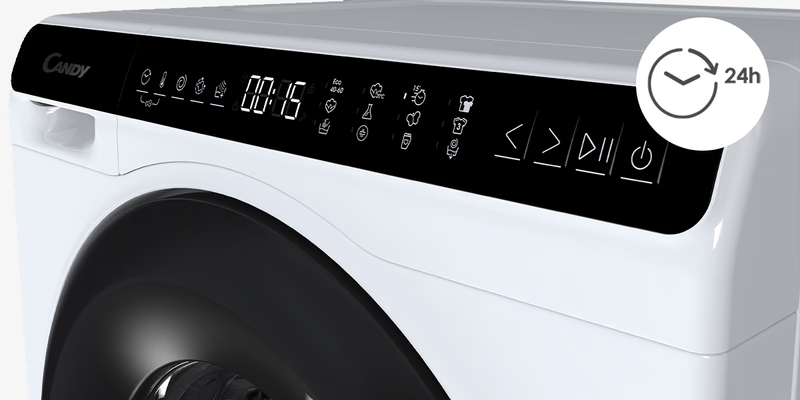 Skalbimo mašina Candy ProWash 700 Mini (CW50-BP12307WU-S), 5 kg aprašymas - Prekės nuotrauka