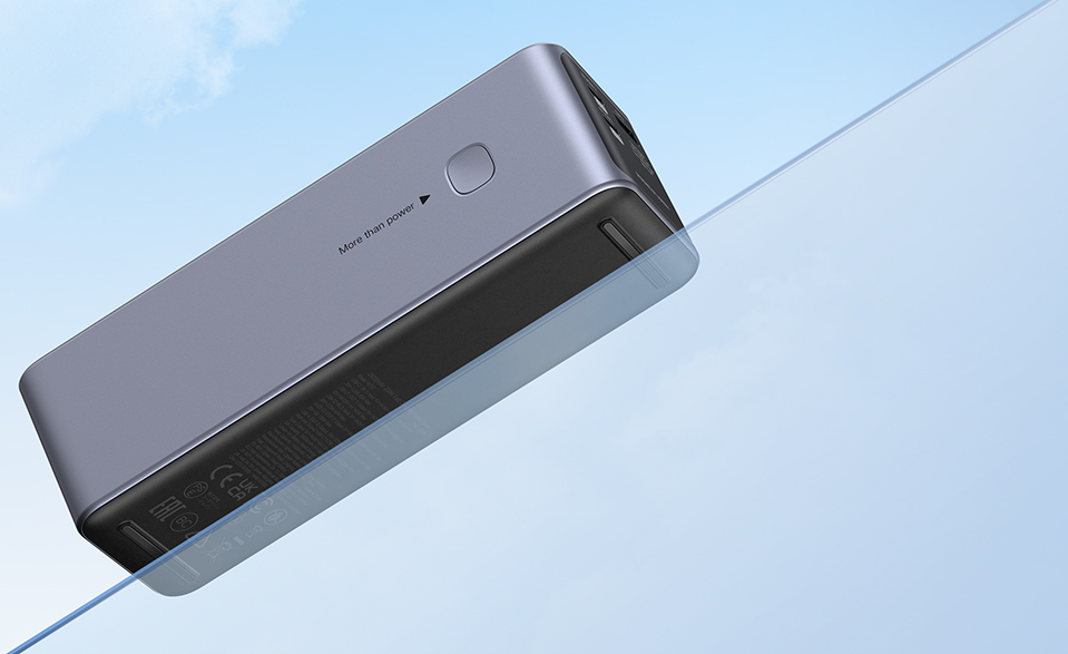 Nešiojama baterija UGREEN Nexode Power Bank, 200 W, 20,500 mAh, su išmaniuoju ekranu aprašymas - Prekės nuotrauka
