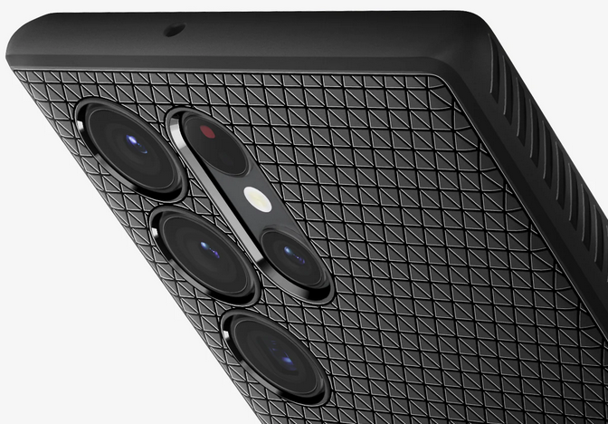 Spigen Liquid Air dėklas skirtas Samsung Galaxy S22, spalva - Matte Black aprašymas - Prekės nuotrauka