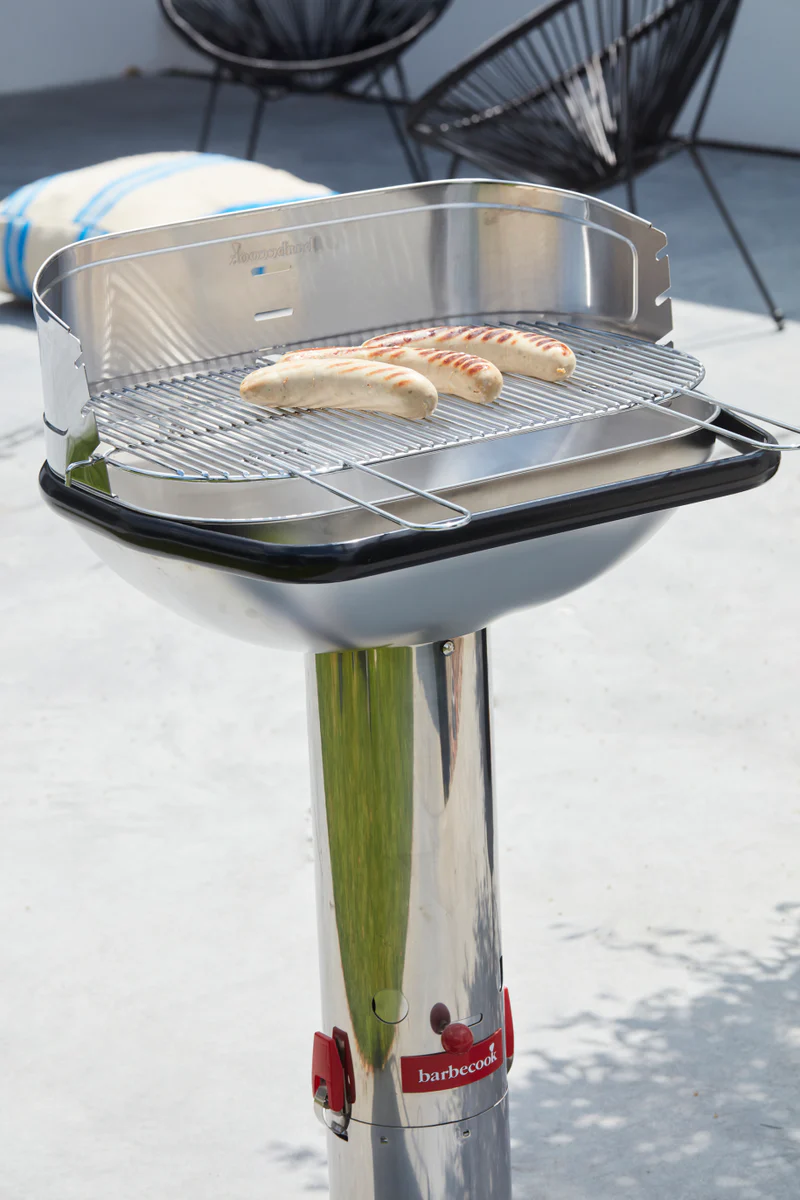 Anglinė lauko kepsninė Barbecook Loewy 55 SST 59.8 x 35.4 x 101 cm | BC-CHA-1009 | Juoda aprašymas - Prekės nuotrauka