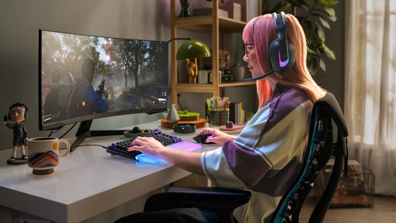 Riešo atrama klaviatūrai Logitech G512 X Palm Rest 98, permatomo akrilo aprašymas - Prekės nuotrauka