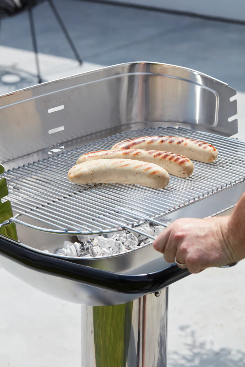 Anglinė lauko kepsninė Barbecook Loewy 55 SST 59.8 x 35.4 x 101 cm | BC-CHA-1009 | Juoda aprašymas - Prekės nuotrauka