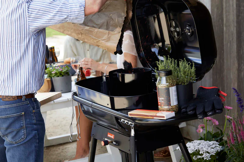 Anglinė lauko kepsninė Barbecook Magnus Comfort 85 x 64 x 110 cm | BC-CHA-1068 | Juoda aprašymas - Prekės nuotrauka
