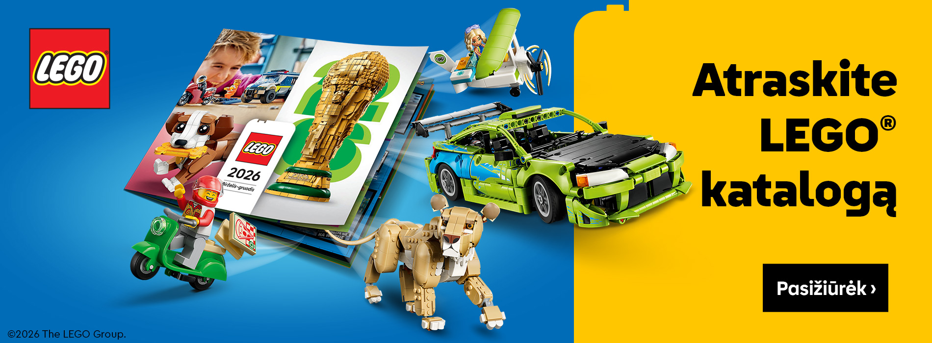 LEGO katalogas