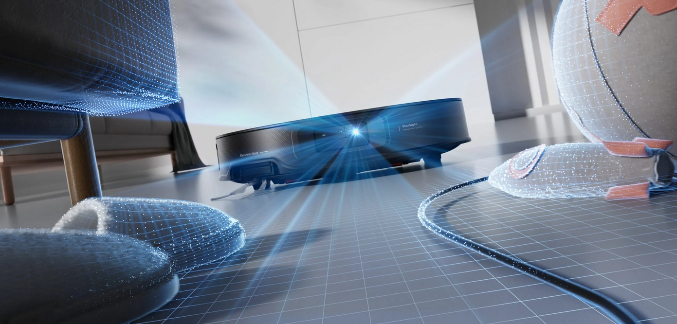 Roborock Saros Z70 robotas dulkių siurblys, juodas aprašymas - Prekės nuotrauka