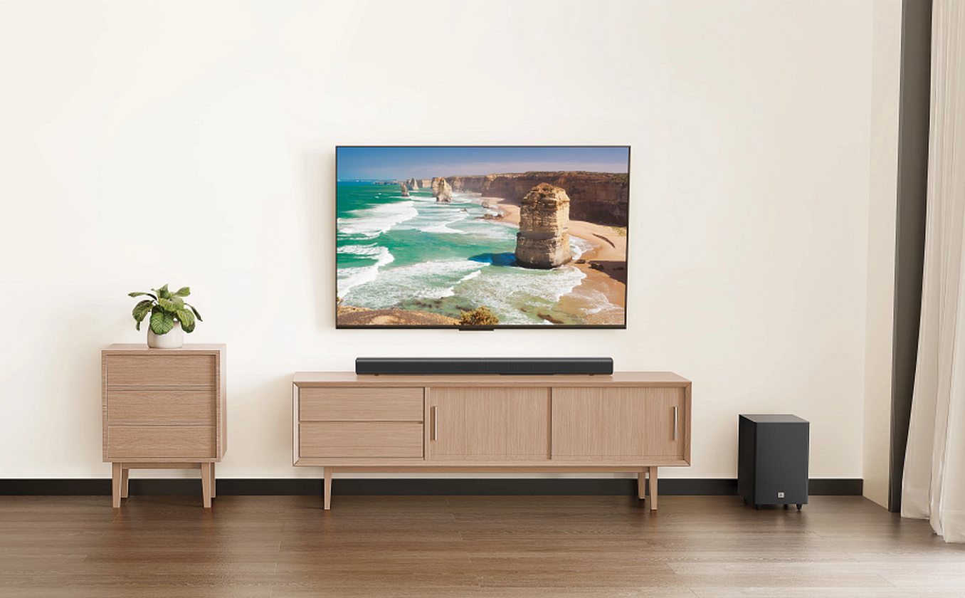 Namų kino sistema JBL Cinema SB550 3.1, 250 W aprašymas - Prekės nuotrauka