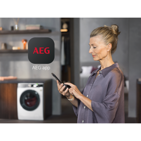 Skalbimo mašina-džiovyklė AEG 8000 PowerCare LWR8WI7680, 8/4 kg aprašymas - Prekės nuotrauka