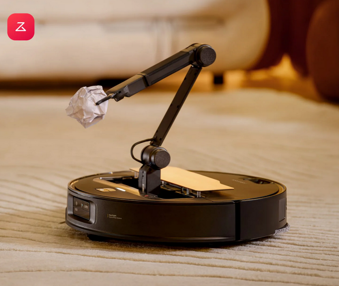 Roborock Saros Z70 robotas dulkių siurblys, juodas aprašymas - Prekės nuotrauka