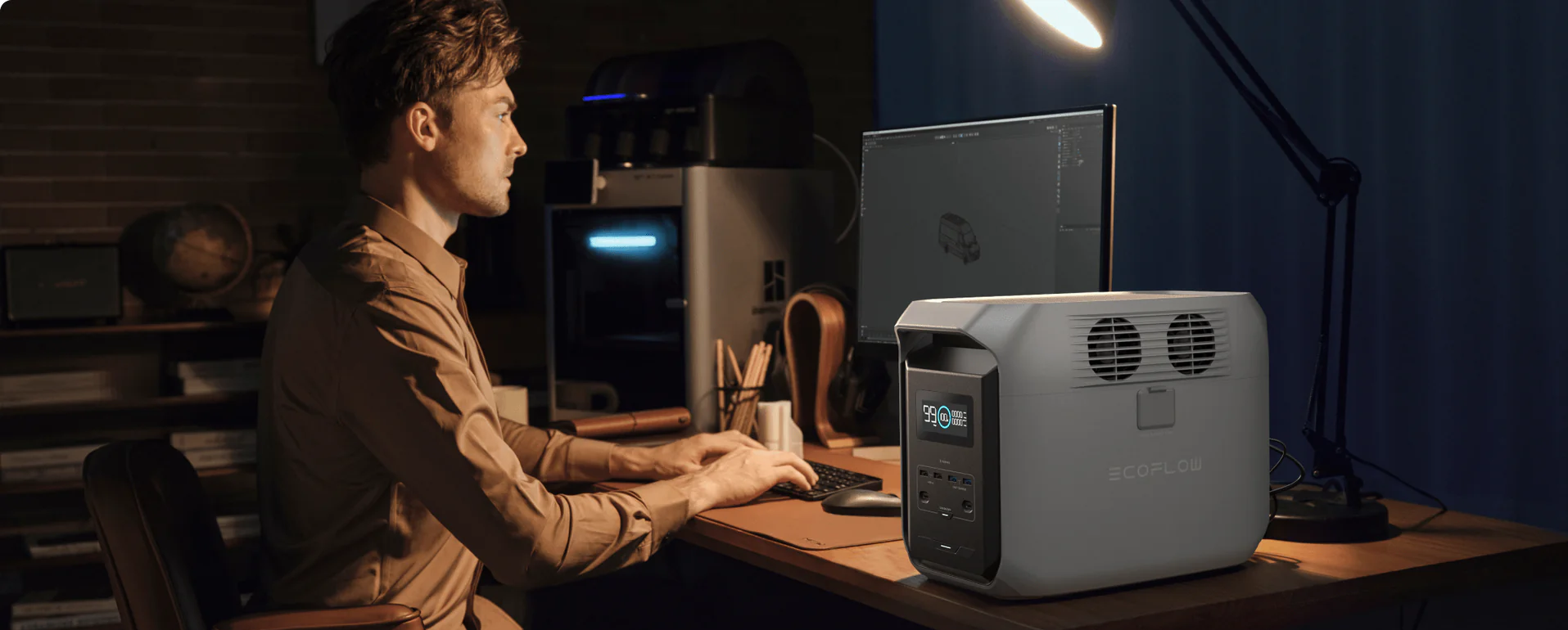 Nešiojama elektrinė EcoFlow DELTA 3 1500 Wh aprašymas - Prekės nuotrauka