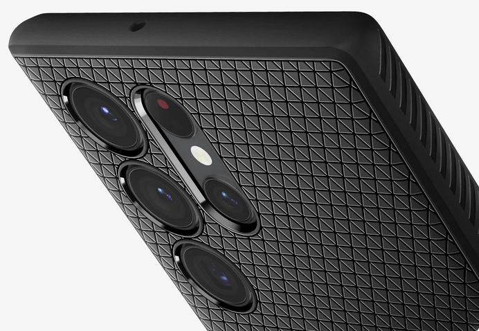 Spigen Liquid Air dėklas skirtas Samsung Galaxy S22 Plus, spalva - Matte Black aprašymas - Prekės nuotrauka