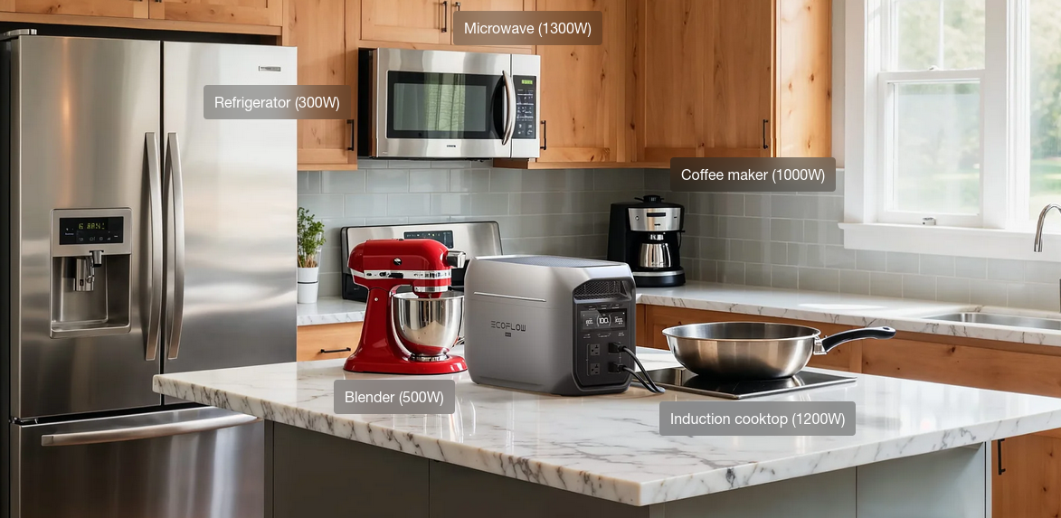 Nešiojama elektrinė EcoFlow DELTA 3 Max Plus (2048 Wh) aprašymas - Prekės nuotrauka