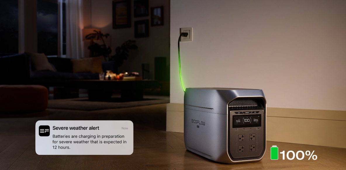 Nešiojama elektrinė EcoFlow DELTA 3 Max Plus (2048 Wh) aprašymas - Prekės nuotrauka