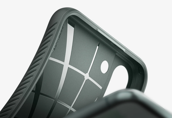 Spigen Liquid Air dėklas skirtas Samsung Galaxy S22 Plus, spalva - Matte Black aprašymas - Prekės nuotrauka