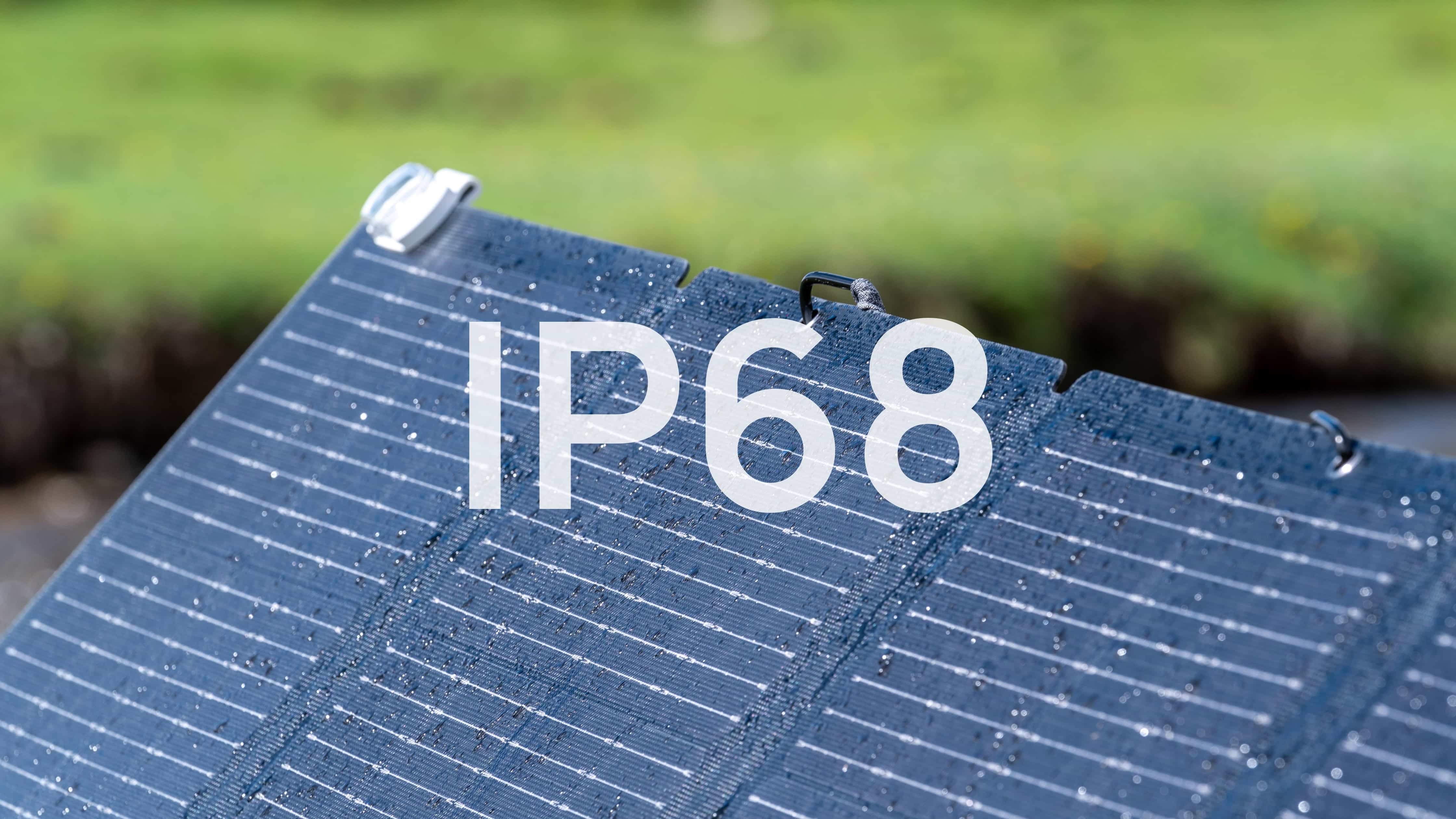 Nešiojamas saulės modulis EcoFlow 110 W aprašymas - Prekės nuotrauka