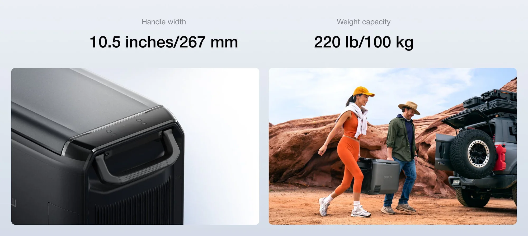 Nešiojamas šaldytuvas EcoFlow Glacier Classic 35 l aprašymas - Prekės nuotrauka