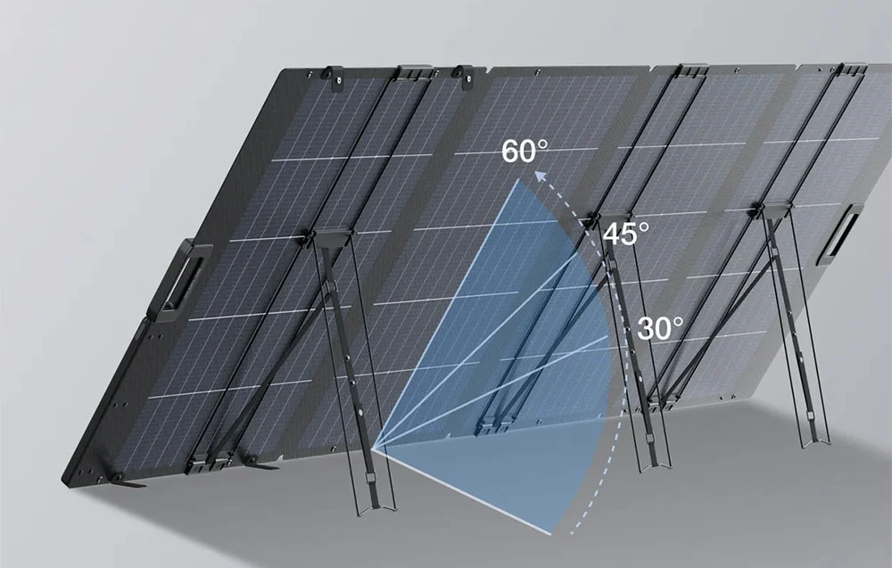 Nešiojamas saulės modulis EcoFlow 400 W aprašymas - Prekės nuotrauka