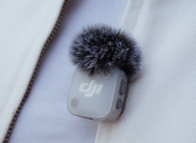 Belaidis mikrofonas DJI Mic Mini 2, Baltas aprašymas - Prekės nuotrauka