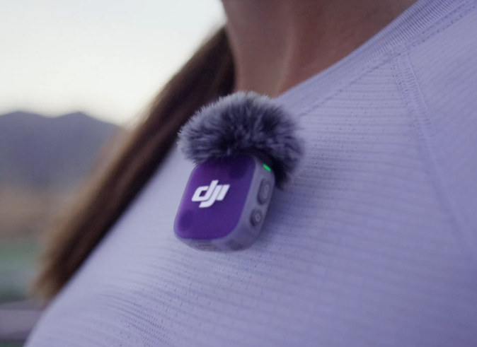 Belaidis mikrofonas DJI Mic Mini 2, Baltas aprašymas - Prekės nuotrauka