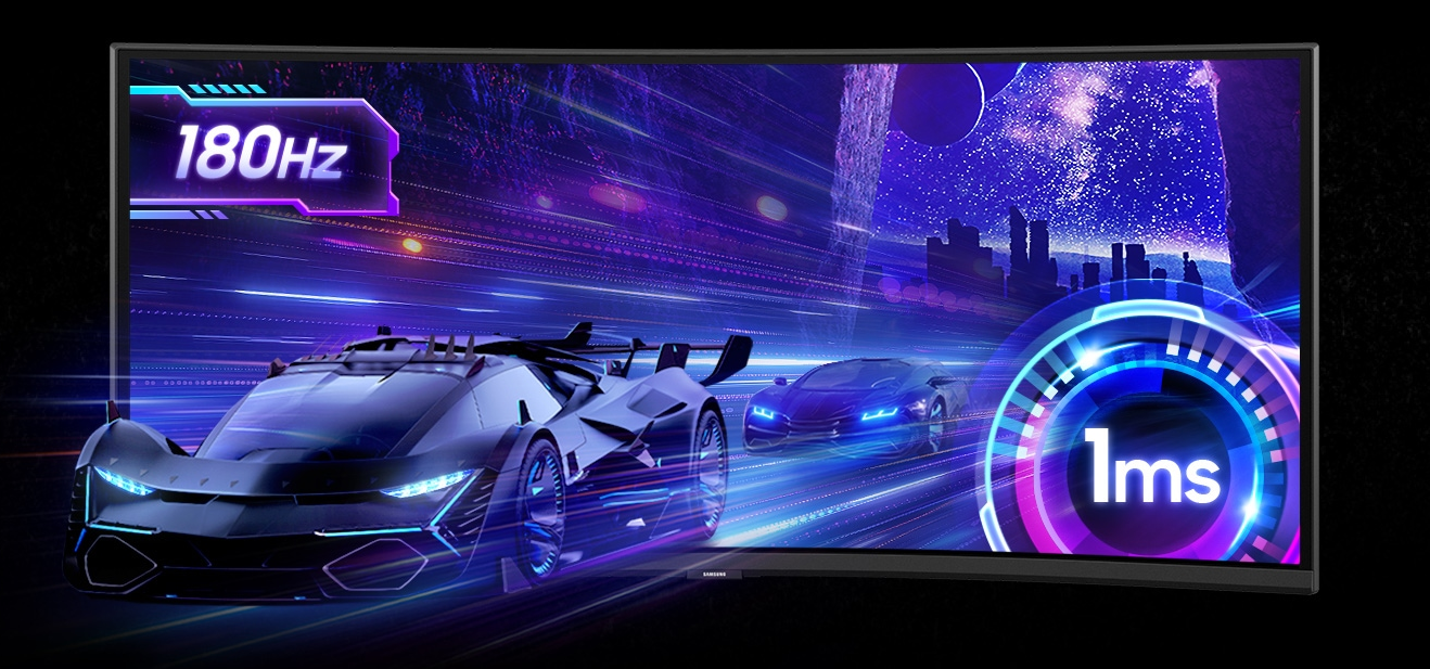 Lenktas žaidimų monitorius Samsung Odyssey G7 LS40FG756EUXEN | 21:9 | VA | WUHD (5120 x 2160) | VESA DisplayHDR 600/HDR10+ aprašymas - Prekės nuotrauka