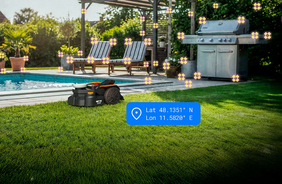 Vejos robotas Worx Vision Cloud 2WD aprašymas - Prekės nuotrauka